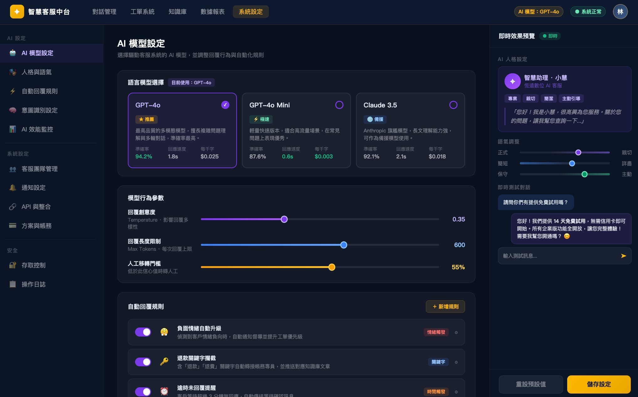 AI 智慧客服系統 - 4