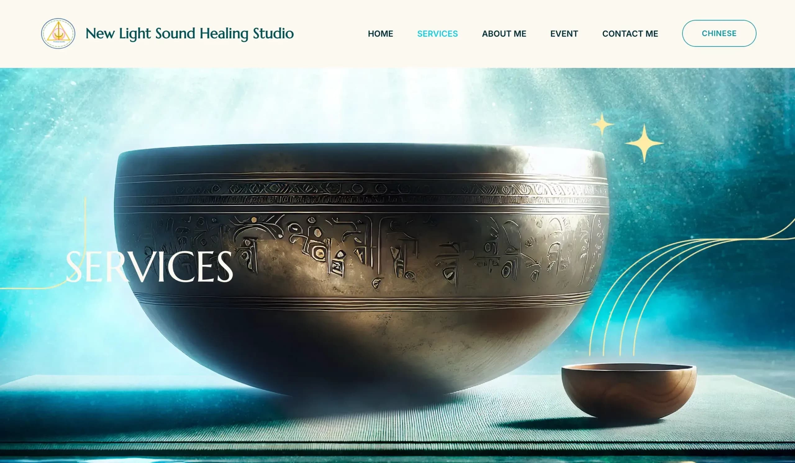 全○之光 - 中英文設計形象網站 - 2