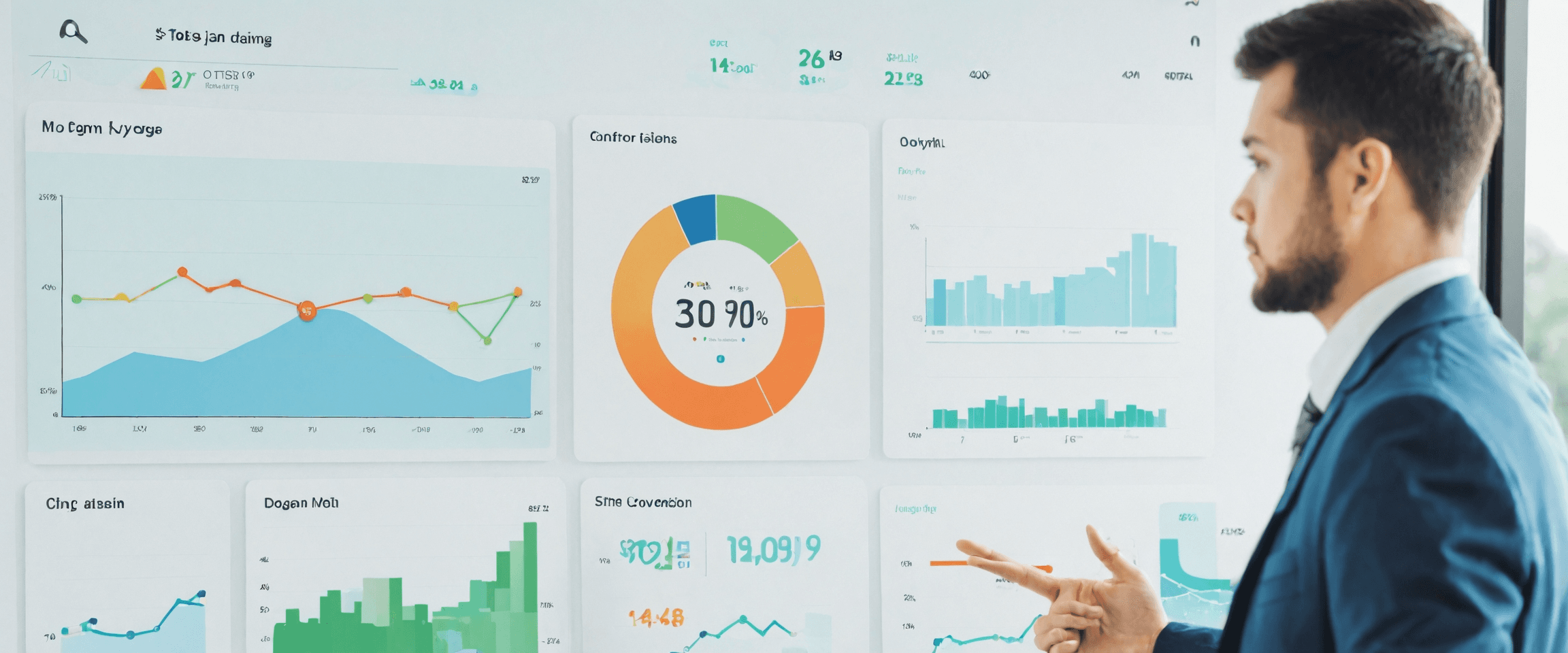 Zavier a digital marketing dashboard showing high traffic 1edc5b 6deb 4c a ea